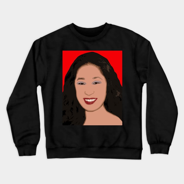 sandra oh Crewneck Sweatshirt by oryan80